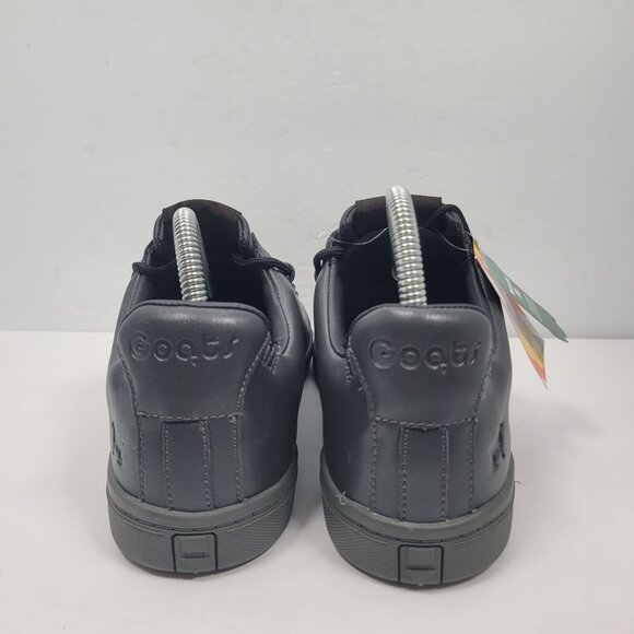 Goats Women's Low Top Dark Gray Leather Sneakers 34GT013 US Size 8 NWT - Picture 4 of 8